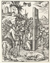 Martyrdom of St. Matthias. Lucas Cranach (German, 1472-1553). Woodcut