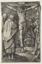 The Passion: The Crucifixion, 1521. Lucas van Leyden (Dutch, 1494-1533). Engraving