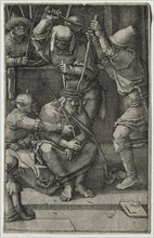 The Passion: Christ Crowned with Thorns, 1521. Lucas van Leyden (Dutch, 1494-1533). Engraving