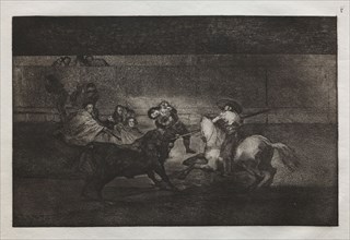 Bullfights:  The Death of Pepe Illo (3rd Composition), 1876. Francisco de Goya (Spanish, 1746-1828)