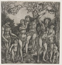 Allegory of Carnal Love, c. 1530. Cristofano Robetta (Italian, 1462-after 1534). Engraving