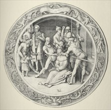 The Round Passion: Ecce Homo, 1509. Lucas van Leyden (Dutch, 1494-1533). Engraving