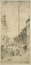 The Mast. James McNeill Whistler (American, 1834-1903). Etching