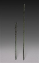 Chop Stick (pair), 920 - 1392. Korea, Korai Period (10th - 14th century). Bronze; overall: 20.3 cm