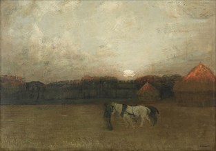 The Stubble Field, c. 1909. Henry Golden Dearth (American, 1864-1918). Oil on canvas; unframed: 81