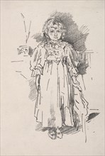 Little Evelyn, 1896. James McNeill Whistler (American, 1834-1903). Lithograph
