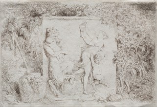 Bacchanal, 1763. Jean-Honoré Fragonard (French, 1732-1806). Etching
