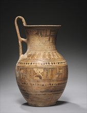 Vase, c. 700s BC. Greece, c. 8th Century BC. Earthenware; overall: 36.2 cm (14 1/4 in.).