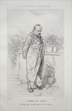 L'Amateur des Jardins. Paul Gavarni (French, 1804-1866). Lithograph