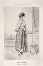 Petite Servante. Paul Gavarni (French, 1804-1866). Lithograph