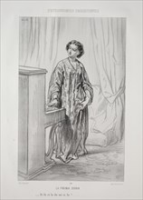 La Prima Dona. Paul Gavarni (French, 1804-1866). Lithograph