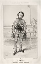 Le Comédien. Paul Gavarni (French, 1804-1866). Lithograph