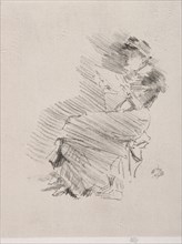 Reading, 1879. James McNeill Whistler (American, 1834-1903). Lithograph