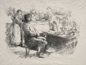 The Shoemaker. James McNeill Whistler (American, 1834-1903). Lithograph