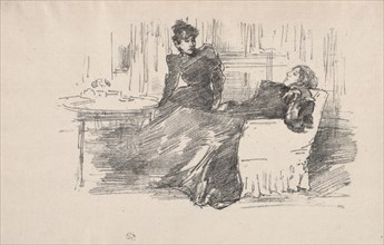 The Sisters, 1894. James McNeill Whistler (American, 1834-1903). Lithograph