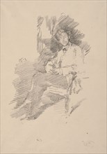 Walter Sickert, 1895. James McNeill Whistler (American, 1834-1903). Lithograph