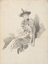 The Winged Hat, 1890. James McNeill Whistler (American, 1834-1903). Lithograph