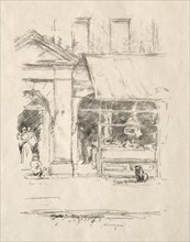 The Butcher's Dog, 1896. James McNeill Whistler (American, 1834-1903). Lithograph