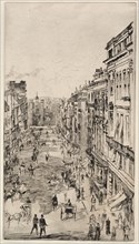 St. James Street. James McNeill Whistler (American, 1834-1903). Etching
