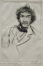 James MacNeill Whistler, 1903. Paul César Helleu (French, 1859-1927). Drypoint