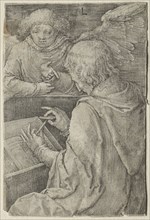 St. Matthew. Lucas van Leyden (Dutch, 1494-1533). Engraving