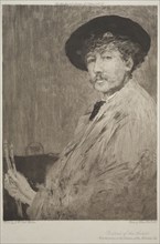 James McNeill Whistler, 1897. William Brassey Hole (British, 1846-1917). Etching