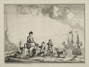 Fish Vender, 1701. Ludolf Backhuysen (Dutch, 1631-1708), Ludolf Backhuysen (Dutch, 1631-1708).