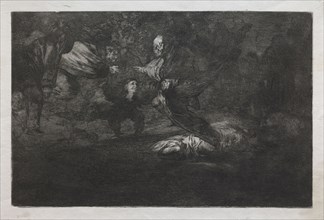 God Creates Them and They Join Up Together. Francisco de Goya (Spanish, 1746-1828). Etching and