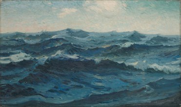 An October Day. Frank K. M. Rehn (American, 1848-1914). Oil on canvas; unframed: 40.8 x 71 cm (16