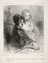 Baliverneries Parisiennes. Paul Gavarni (French, 1804-1866). Lithograph