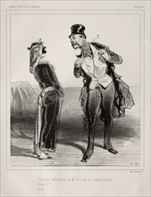 Carnaval. Paul Gavarni (French, 1804-1866). Lithograph