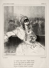 Carnaval. Paul Gavarni (French, 1804-1866). Lithograph