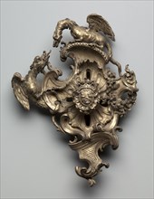 Wall Decoration, 1715-1725. France, Regency Period, 18th Century. Wood; overall: 32.4 x 24.8 cm (12