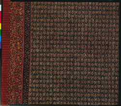 Loin Cloth "Pha nung" or Cloth for Wrapped Garment, late 1800s - early 1900s. India, East Coast,