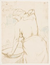 Elles: The Toilet, 1896. Henri de Toulouse-Lautrec (French, 1864-1901). Color lithograph
