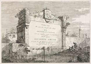 Views, 1735-1746. Antonio Canaletto (Italian, 1697-1768). Etching