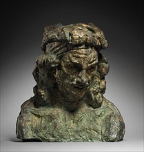 The End of Rembrandt, 1909. Emile Antoine Bourdelle (French, 1861-1929). Bronze; overall: 50.8 x 48