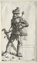 Sigismund II, King of Poland, 1546. Augustin Hirschvogel (German, 1503-1553). Etching