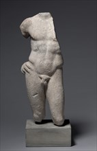Torso of a Youth, 400-375 BC. Greece, Athens, early 4th Century BC. Marble; overall: 53.7 cm (21