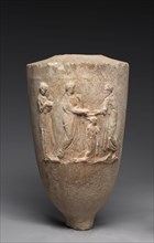 Gravestone in the Form of a Lekythos, 300s BC. Greece, Athens, 4th Century BC. Marble; overall: 53