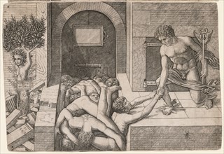 Allegory of the Rescue of Humanity: Virtus Deserta, c. 1500-1505. Giovanni Antonio da Brescia