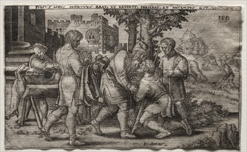The Return of the Prodigal Son, 1500s(?). Germany, 16th century (?). Engraving