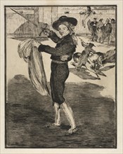 Mille, Victorine in the costume of an Espada. Edouard Manet (French, 1832-1883). Etching and