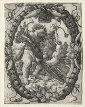 The Pea Pod, 1533. Master H. L. (German). Engraving