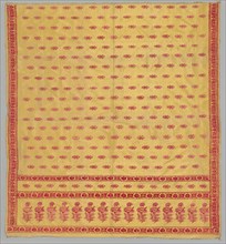 Part of a Sari, 1800s - early 1900s. India, Surat, 19th - 20th century. Brocade, silk; overall: 118