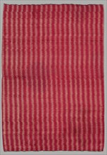 Fragment of Striped Panel, 1800s - early 1900s. India, Surat, 19th - early 20th century. Tabby