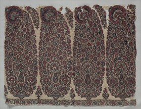 Border of a Shawl, c. 1825-1830. India, Kashmir, 19th century. Tapestry twill; wool; overall: 36.8