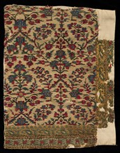 Border Fragment of a Shawl, late 1700s - early 1800s. India, Kashmir, late 18th - early 19th
