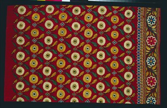 Part of a Skirt (Ghagra), 1800s - early 1900s. India, Cutch, 19th - early 20th century. Embroidery,