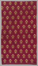 Brocade, 1700s or 1800s. India, Surat, 18th or 19th century. Brocade, "himru"; silk and cotton;